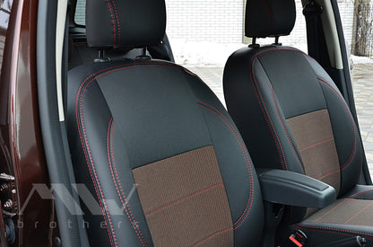 Set coprisedili su misura per Dacia / Renault Sandero 2 (2012-2022), Comfort Style