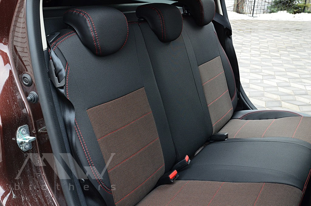 Set coprisedili su misura per Dacia / Renault Sandero 2 (2012-2022), Comfort Style