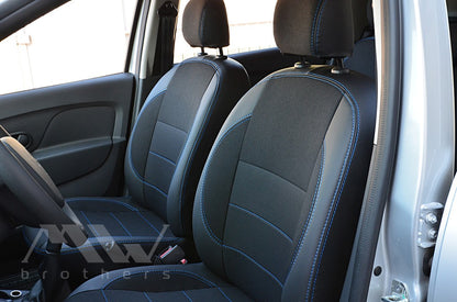 Set coprisedili su misura per Dacia / Renault Sandero 2 (2012-2022), Comfort Style