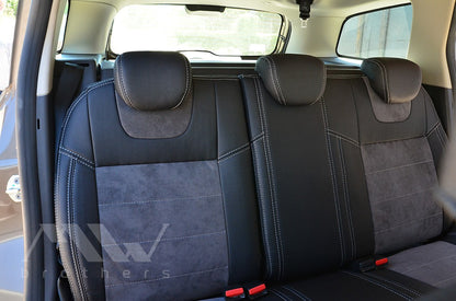 Set coprisedili su misura per Dacia / Renault Sandero II (2012–2022), Leather Style