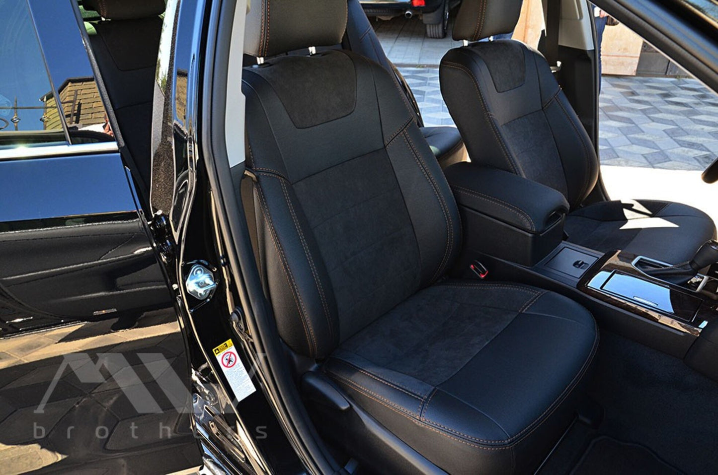 Set coprisedili su misura per Toyota Camry 50/55 (2011-2017), Leather style