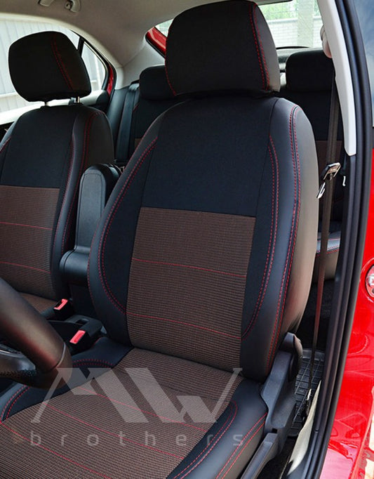 Maßgeschneiderte Sitzbezüge für Seat Toledo Mk4 (2012–2019), Komfortausführung