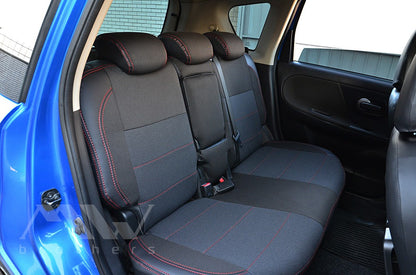 Maßgefertigte Sitzbezüge für Nissan Note 1 (E11) (2004–2013), Komfortausführung