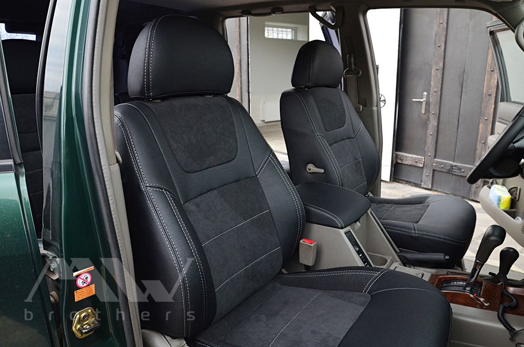 Set coprisedili su misura per Nissan Patrol (Y61) (1997-2009), Leather Style