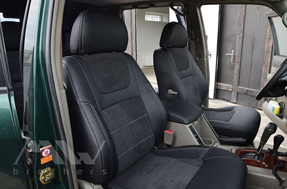 Set coprisedili su misura per Nissan Patrol (Y61) (1997-2009), Leather Style