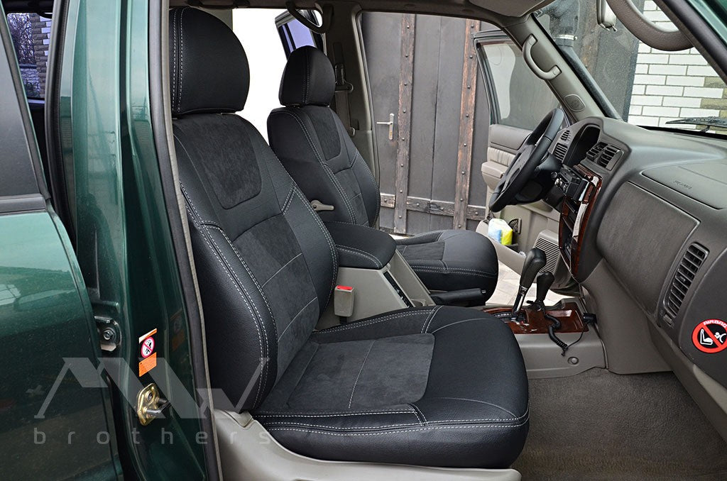 Set coprisedili su misura per Nissan Patrol (Y61) (1997-2009), Leather Style