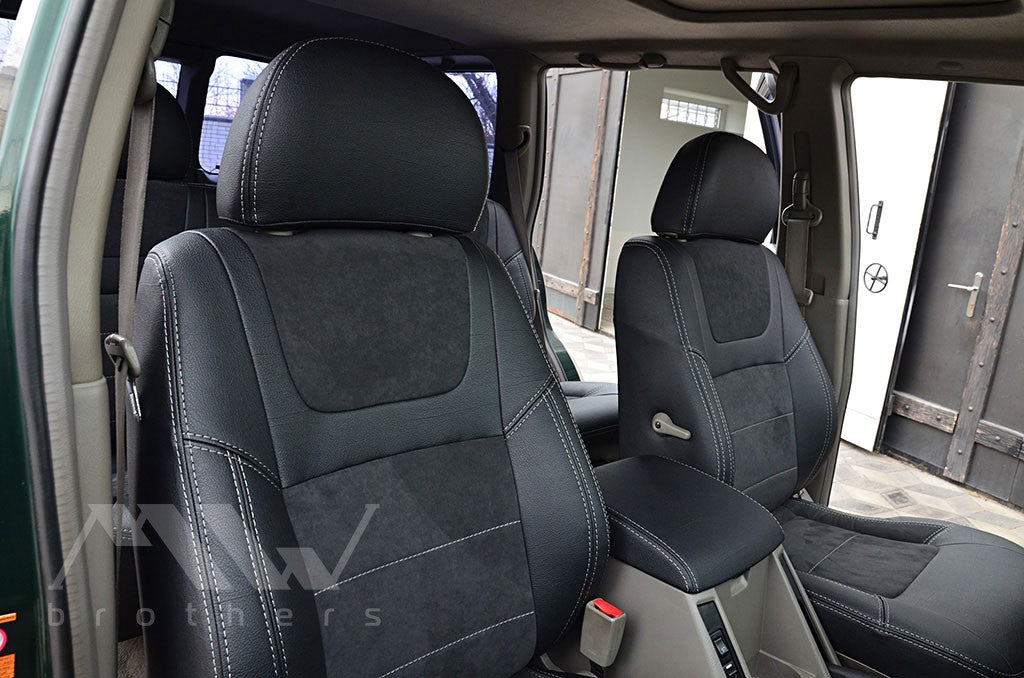 Set coprisedili su misura per Nissan Patrol (Y61) (1997-2009), Leather Style