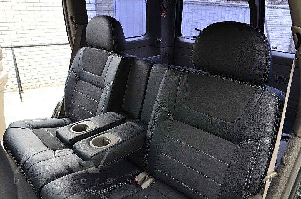 Set coprisedili su misura per Nissan Patrol (Y61) (1997-2009), Leather Style