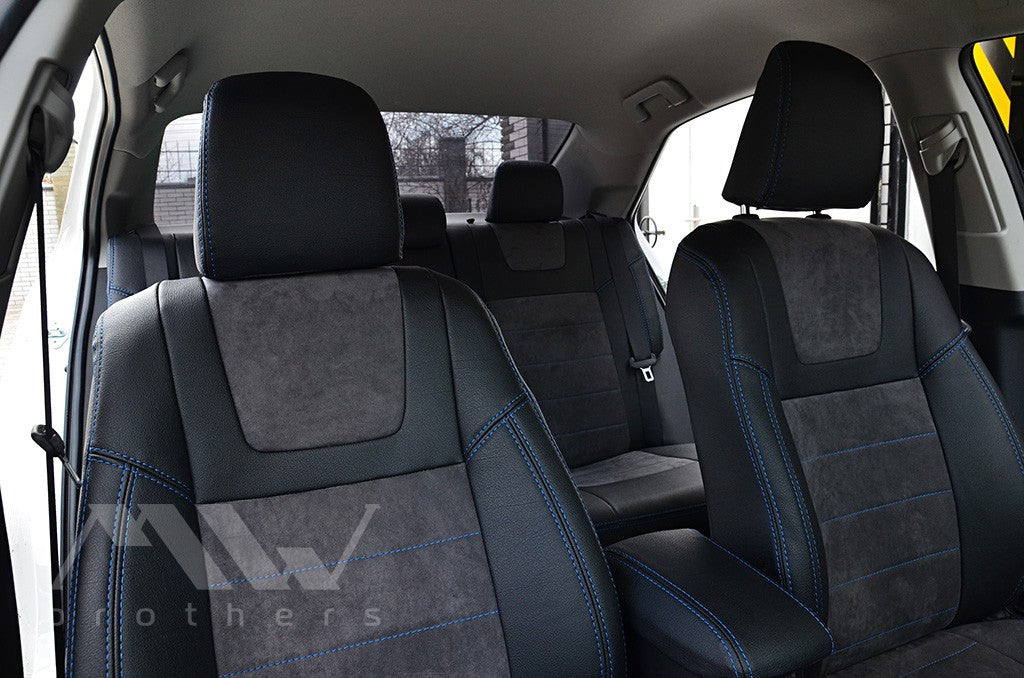 Set coprisedili su misura per Toyota Corolla (E170) (2013-2018), Leather Style