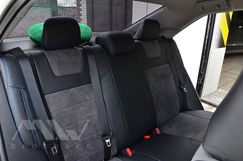 Set coprisedili su misura per Toyota Corolla (E170) (2013-2018), Leather Style