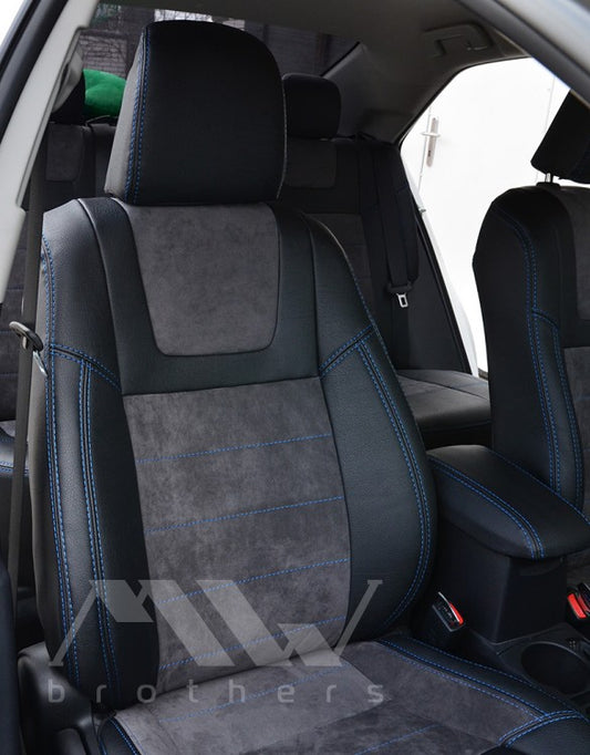 Set coprisedili su misura per Toyota Corolla (E170) (2013-2018), Leather Style