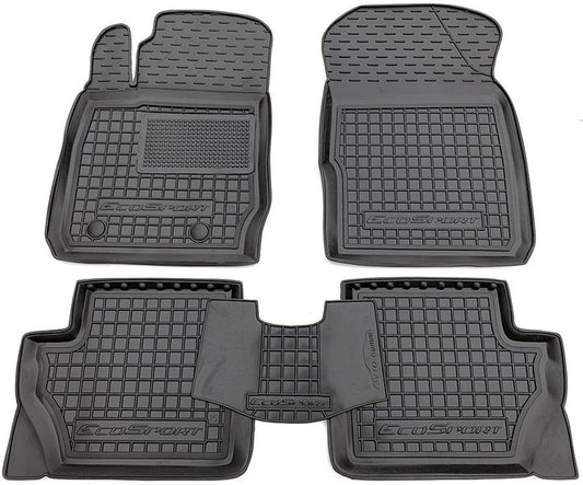 Set tappetini di gomma su misura per Ford Ecosport 2 (2013–2022)