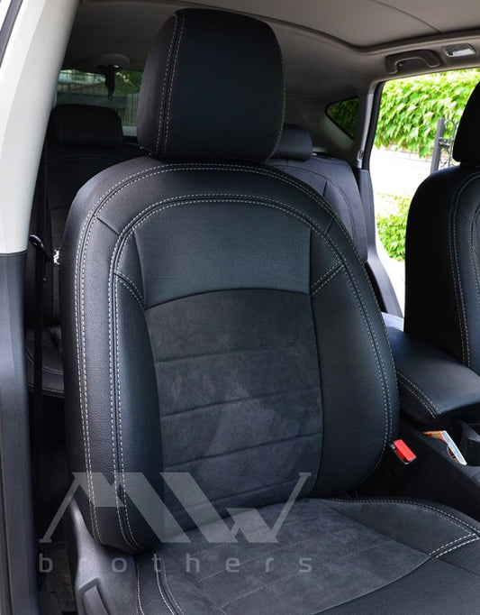 Set coprisedili su misura per Nissan Qashqai I (J10) (2006–2013), Leather Style