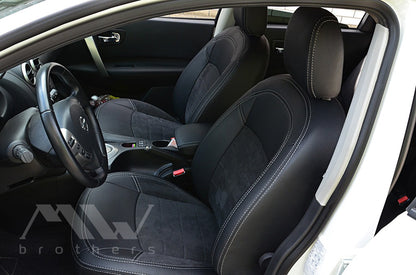 Set coprisedili su misura per Nissan Qashqai I (J10) (2006–2013), Leather Style