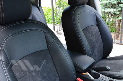 Set coprisedili su misura per Nissan Qashqai I (J10) (2006–2013), Leather Style