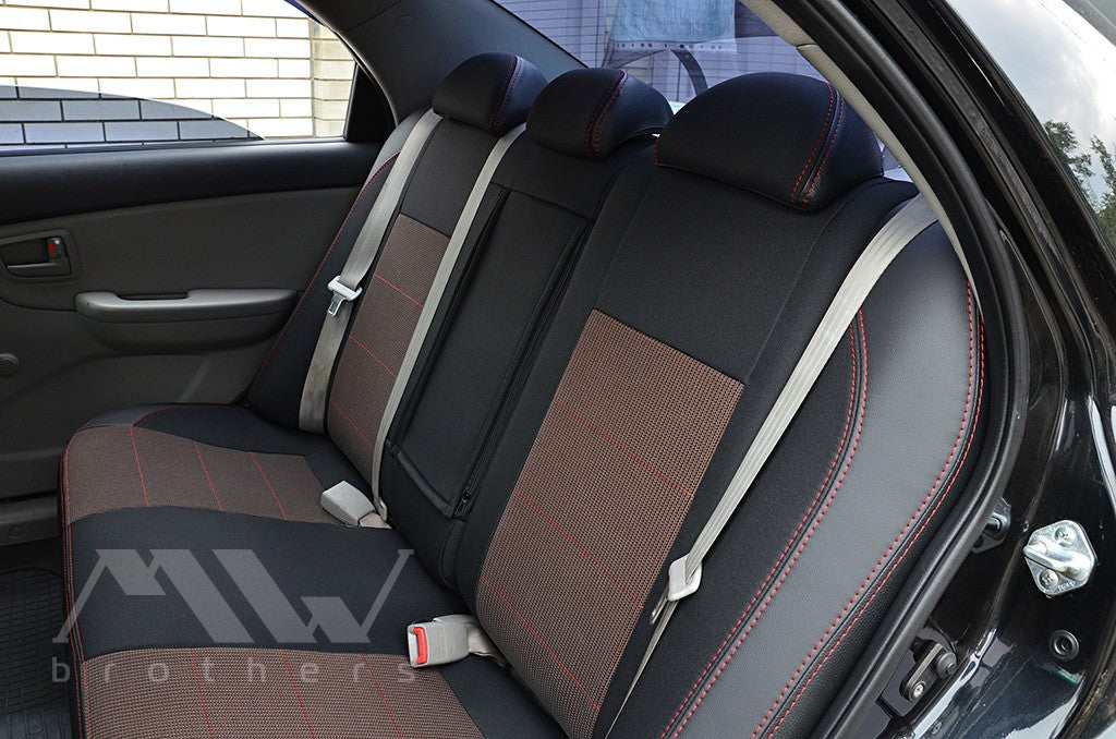 Set coprisedili su misura per KIA Cerato 1 (LD) (2004-2009), Comfort Style