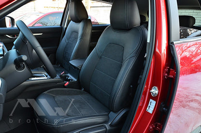 Maßgefertigte Sitzbezüge für Mazda CX-5 II (2017–2026), Lederoptik