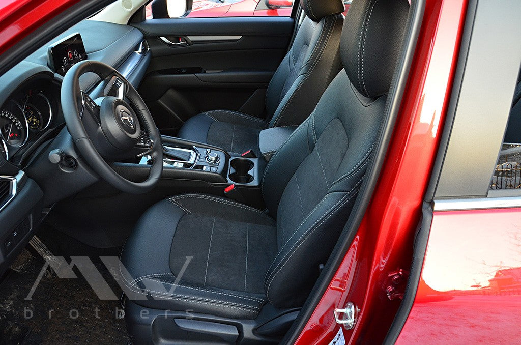 Maßgefertigte Sitzbezüge für Mazda CX-5 II (2017–2026), Lederoptik