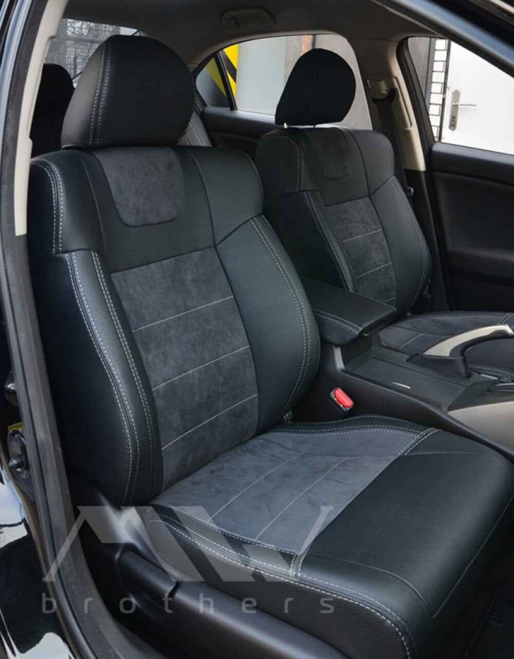 Set Coprisedili su misura per Honda Accord 8 (2008-2012), Leather style