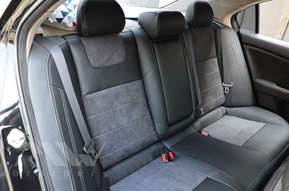 Set Coprisedili su misura per Honda Accord 8 (2008-2012), Leather style
