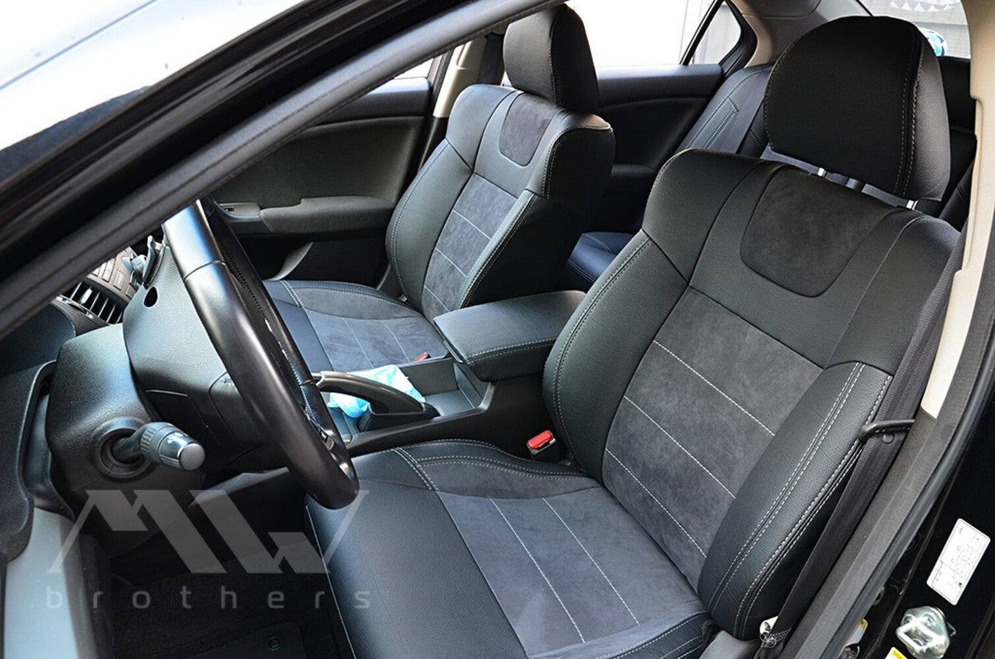 Set Coprisedili su misura per Honda Accord 8 (2008-2012), Leather style