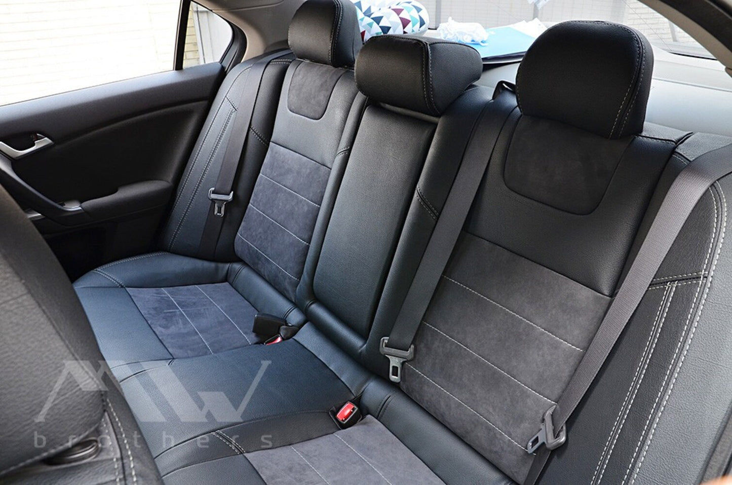 Set Coprisedili su misura per Honda Accord 8 (2008-2012), Leather style