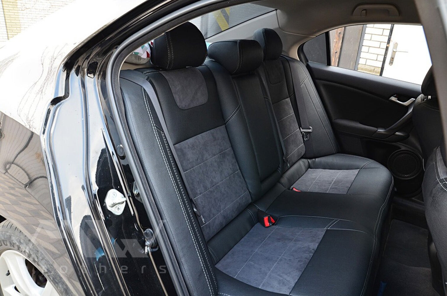 Set Coprisedili su misura per Honda Accord 8 (2008-2012), Leather style