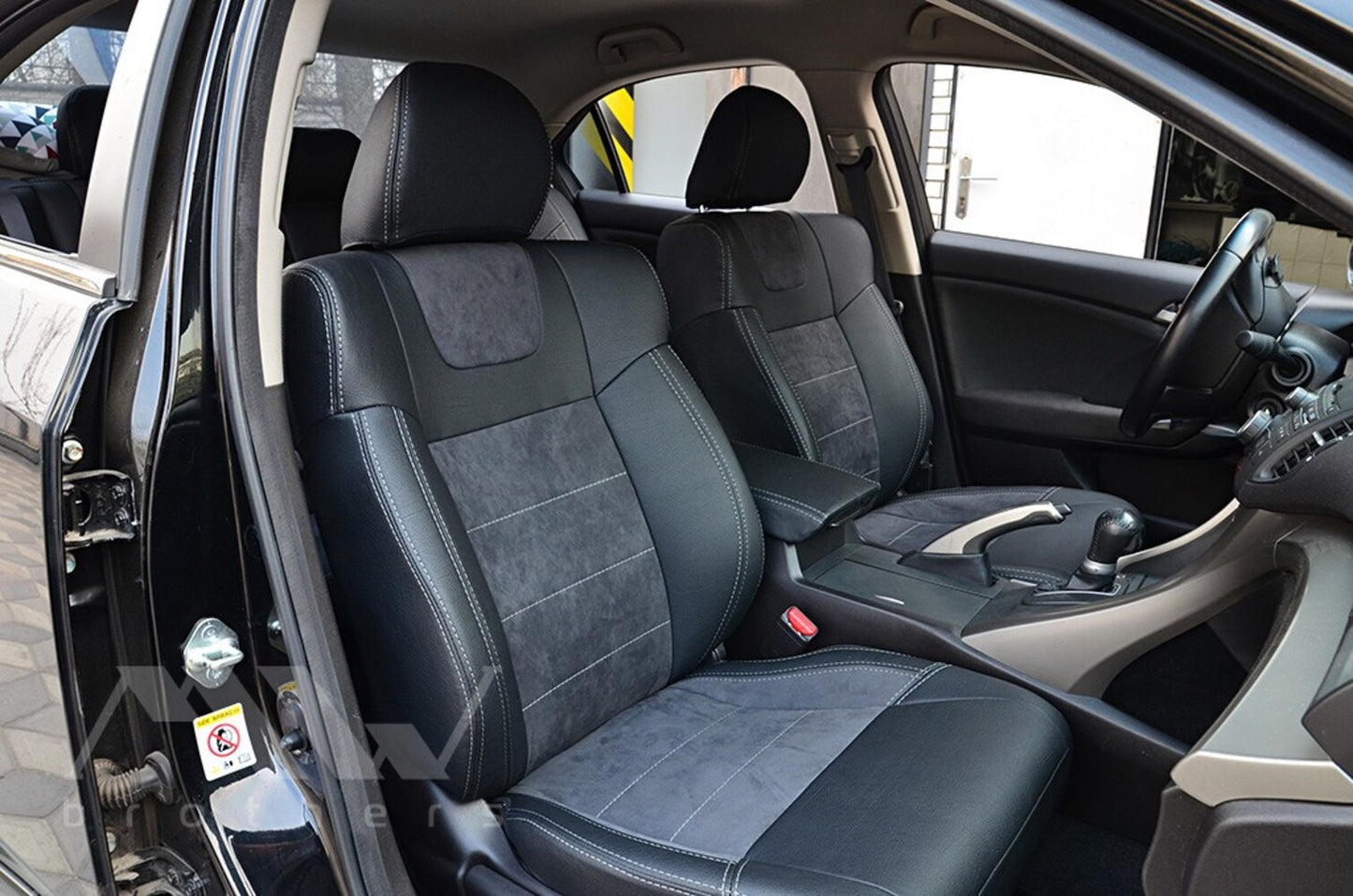 Set Coprisedili su misura per Honda Accord 8 (2008-2012), Leather style