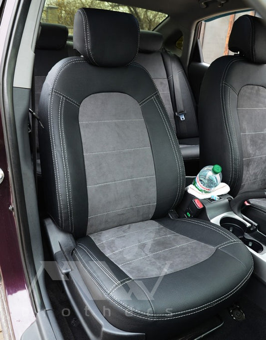 Passgenaue Sitzbezüge für Hyundai Elantra 4 HD (2006–2011), Lederoptik