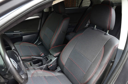 Maßgefertigte Sitzbezüge für Mitsubishi Lancer X 2L (2007–2019), Komfortausführung