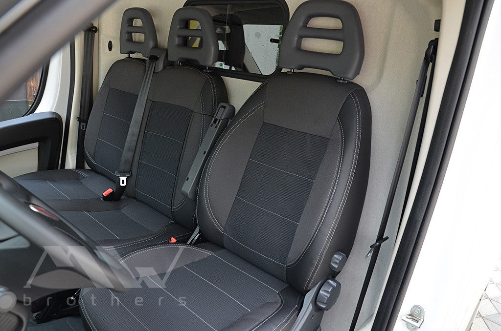 Set coprisedili su misura per Fiat Ducato 3 Furgone (2006-oggi), Comfort Style