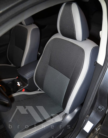 Maßgefertigte Sitzbezüge für Nissan Qashqai 2 (J11) (2013–2021), Komfortausführung