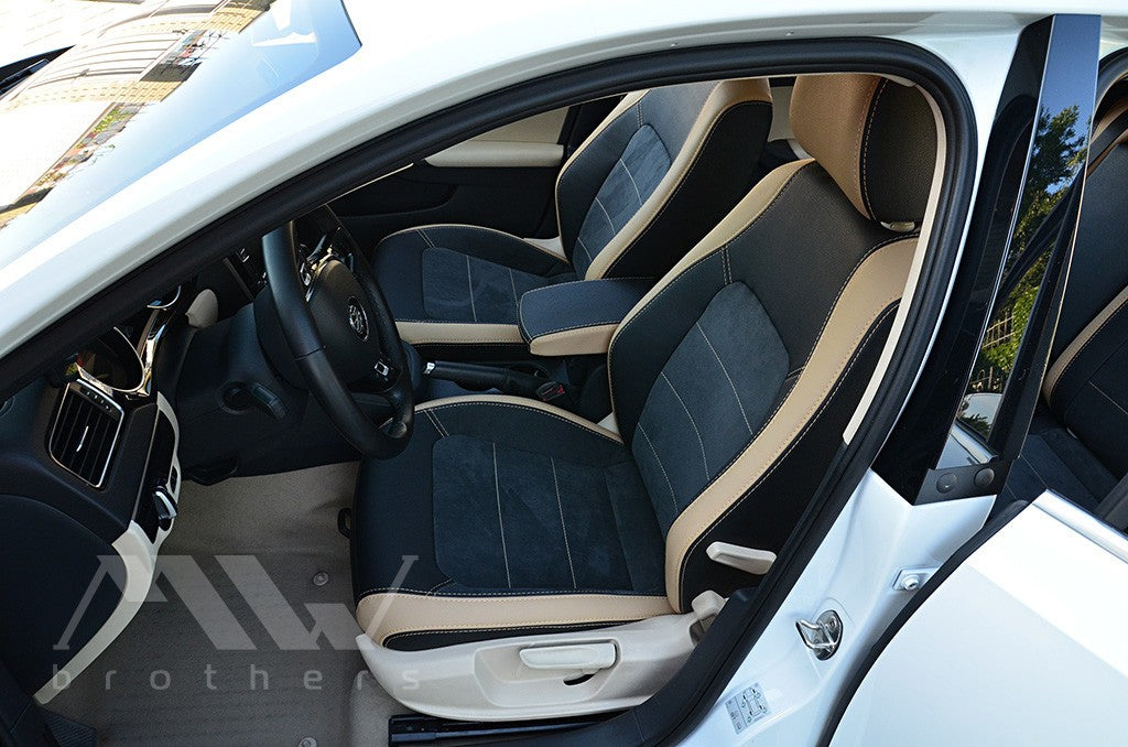 Set coprisedili su misura per Volkswagen Jetta VI (2010–2019), Leather Style