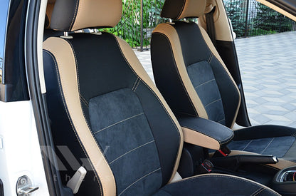 Set coprisedili su misura per Volkswagen Jetta VI (2010–2019), Leather Style