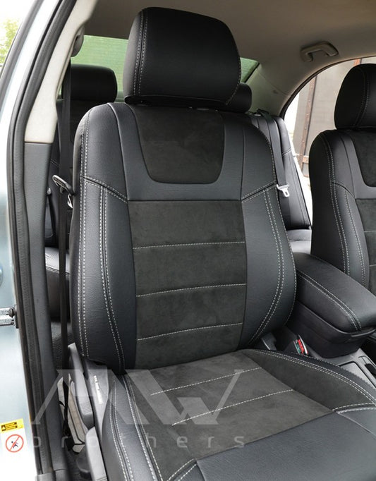 Set coprisedili su misura per Toyota Avensis 2 T25 (2003-2009), Leather Style