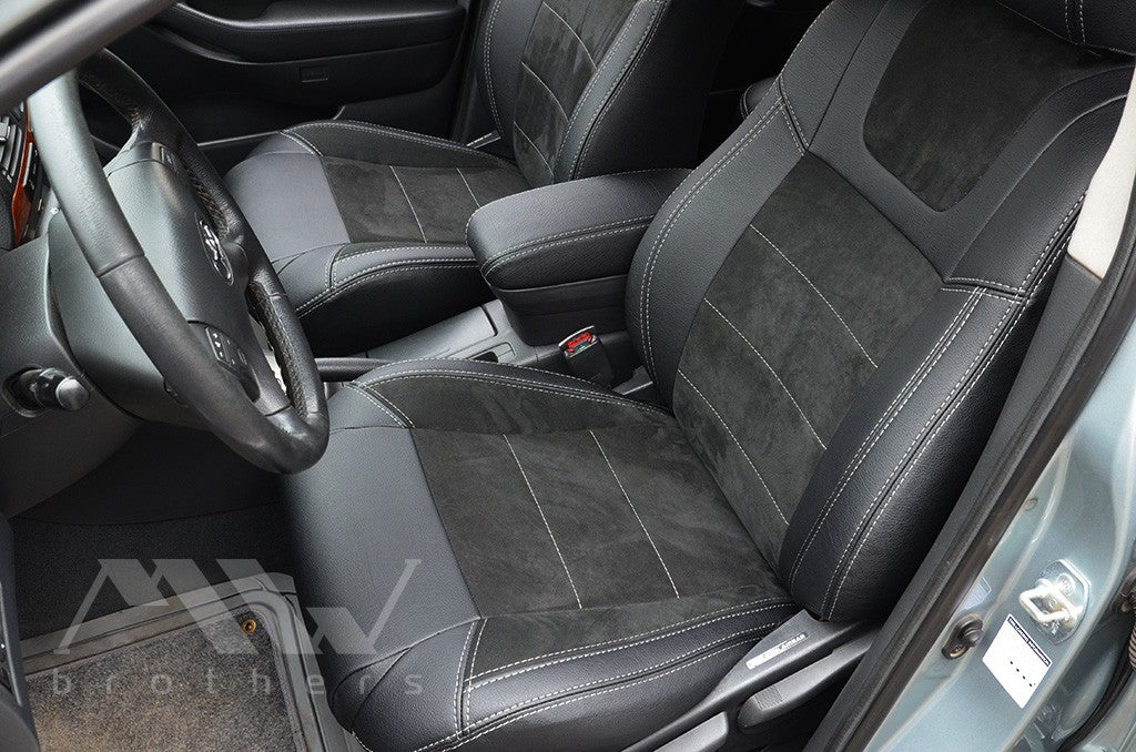 Set coprisedili su misura per Toyota Avensis 2 T25 (2003-2009), Leather Style