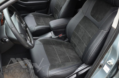 Set coprisedili su misura per Toyota Avensis 2 T25 (2003-2009), Leather Style