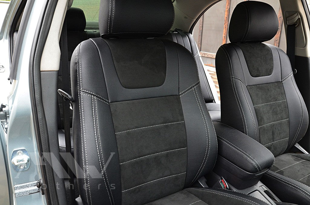 Set coprisedili su misura per Toyota Avensis 2 T25 (2003-2009), Leather Style