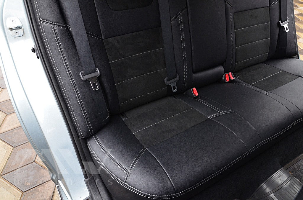 Set coprisedili su misura per Toyota Avensis 2 T25 (2003-2009), Leather Style