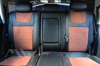 Set coprisedili su misura per Volkswagen Touareg II Life, TDI (2011-2018), Leather Style
