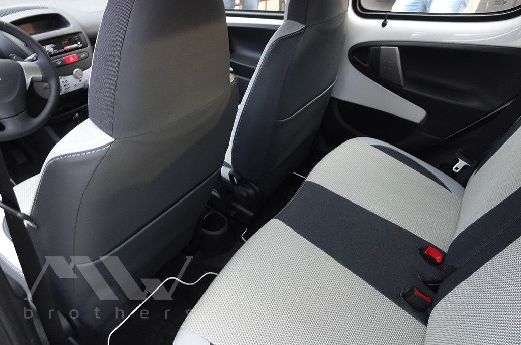 Set coprisedili su misura per Peugeot 107 (2005–2014), Comfort Style