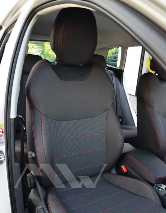 Maßgefertigte Sitzbezüge für Skoda Karoq (ab 2017), Komfort-Stil