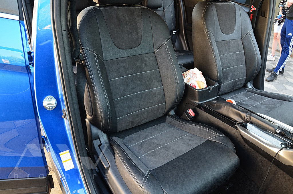 Set coprisedili su misura per Mitsubishi Eclipse Cross (2018- oggi), Leather Style