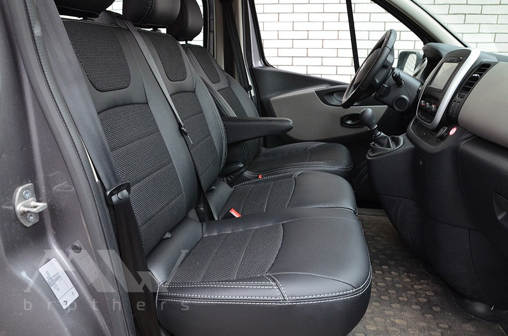 Set coprisedili su misura per Renault Trafic 3 (2014-oggi), Dynamic Style