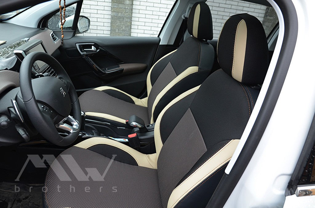 Set coprisedili su misura per Peugeot 2008 1 (2013-2019), Comfort Style