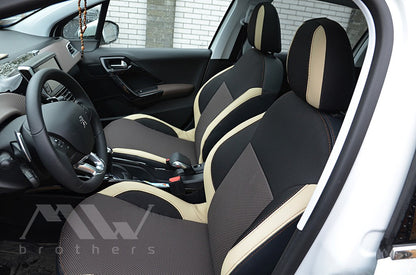 Set coprisedili su misura per Peugeot 2008 1 (2013-2019), Comfort Style
