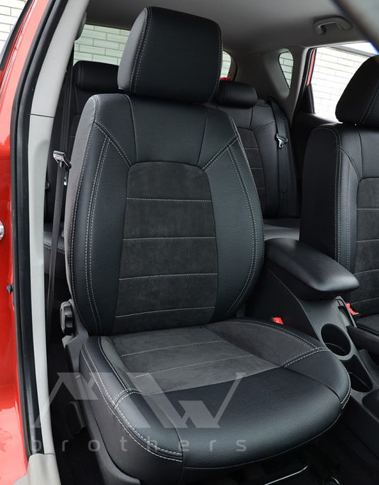 Set coprisedili su misura per KIA Ceed I (ED) (2006–2012), Leather Style