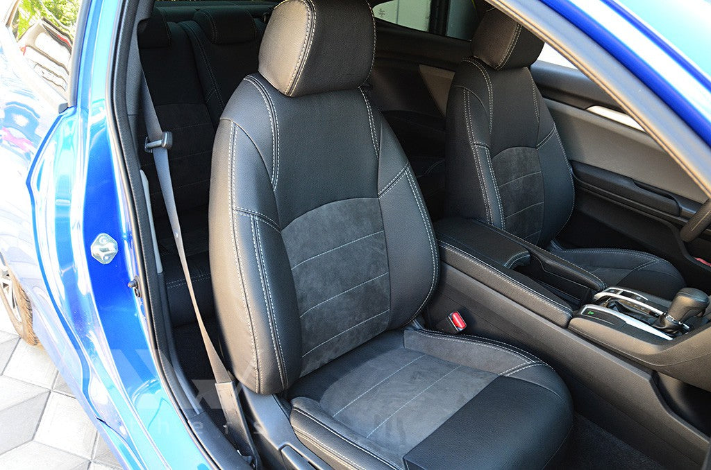 Set coprisedili su misura per Honda Civic 10 (2015-2021), Leather Style