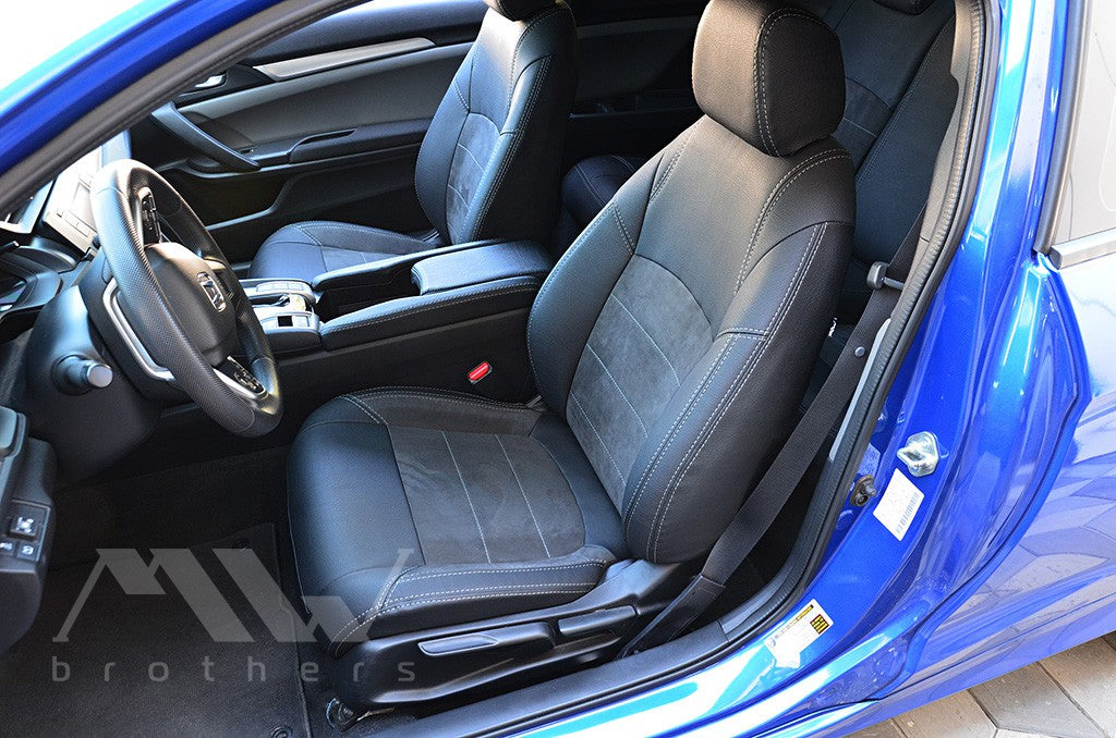 Set coprisedili su misura per Honda Civic 10 (2015-2021), Leather Style