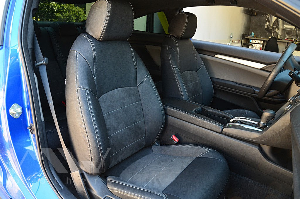 Set coprisedili su misura per Honda Civic 10 (2015-2021), Leather Style